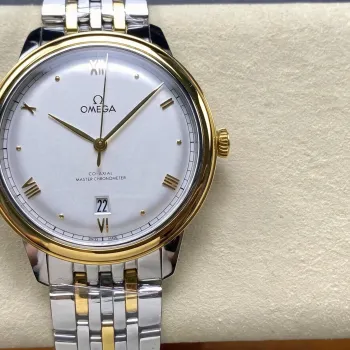 Omega De Ville 434.20.40.20.02.002 Replica - Cadran Argent Acier Inoxydable
