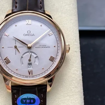 Omega De Ville 434.53.41.21.02.001 Replica - Cadran Argent Bicolore