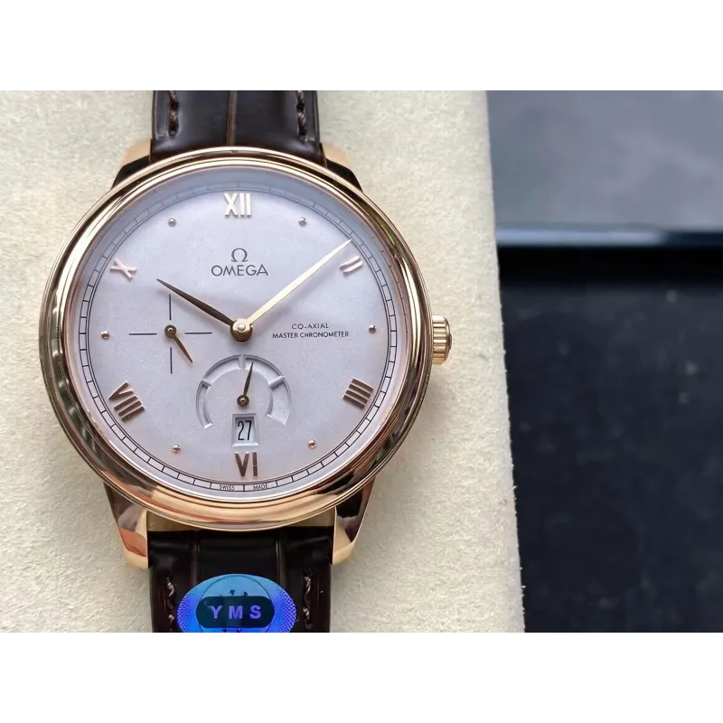 Omega De Ville 434.53.41.21.02.001 Replica - Cadran Argent Bicolore