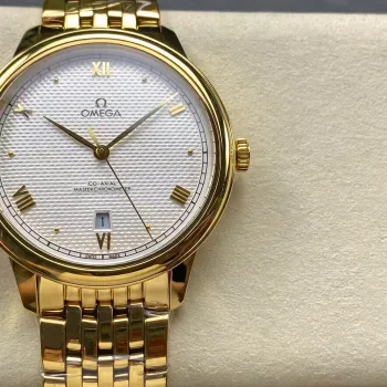 Omega De Ville 434.53.40.20.02.002 Replica - Cadran Argent Bicolore
