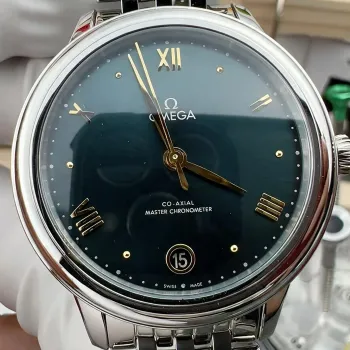 Omega De Ville Femme 434.10.34.20.10.001 Replica - Cadran Vert Acier Inoxydable