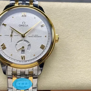 Omega De Ville 434.20.41.21.02.001 Replica - Cadran Argent Acier Inoxydable