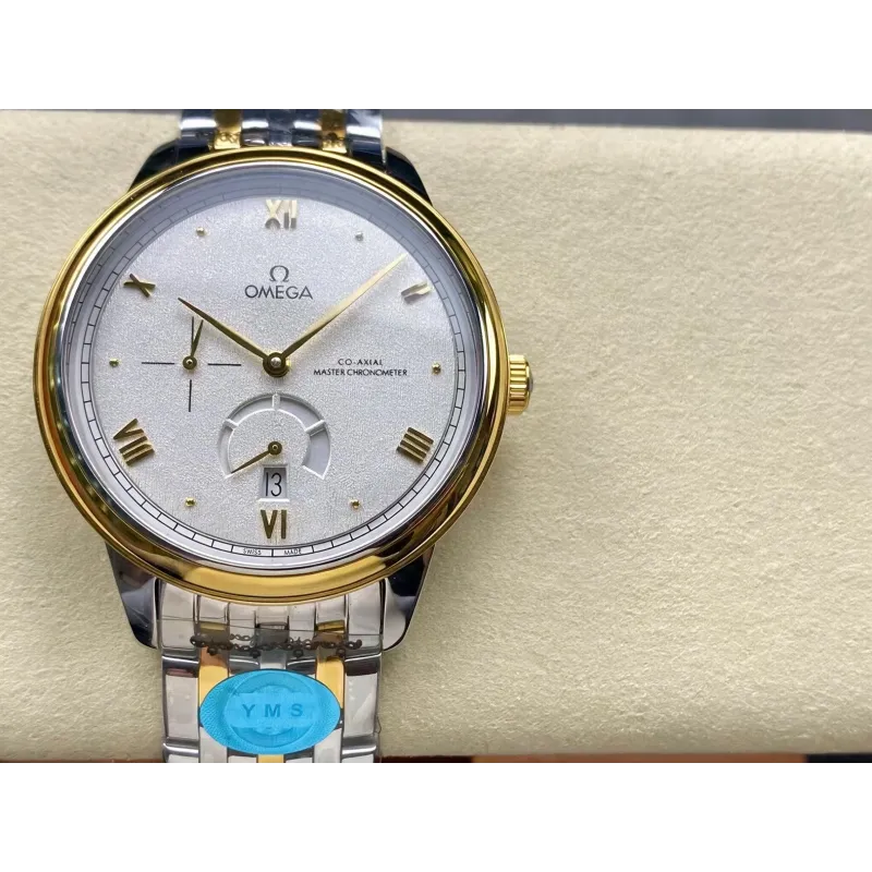 Omega De Ville 434.20.41.21.02.001 Replica - Cadran Argent Acier Inoxydable