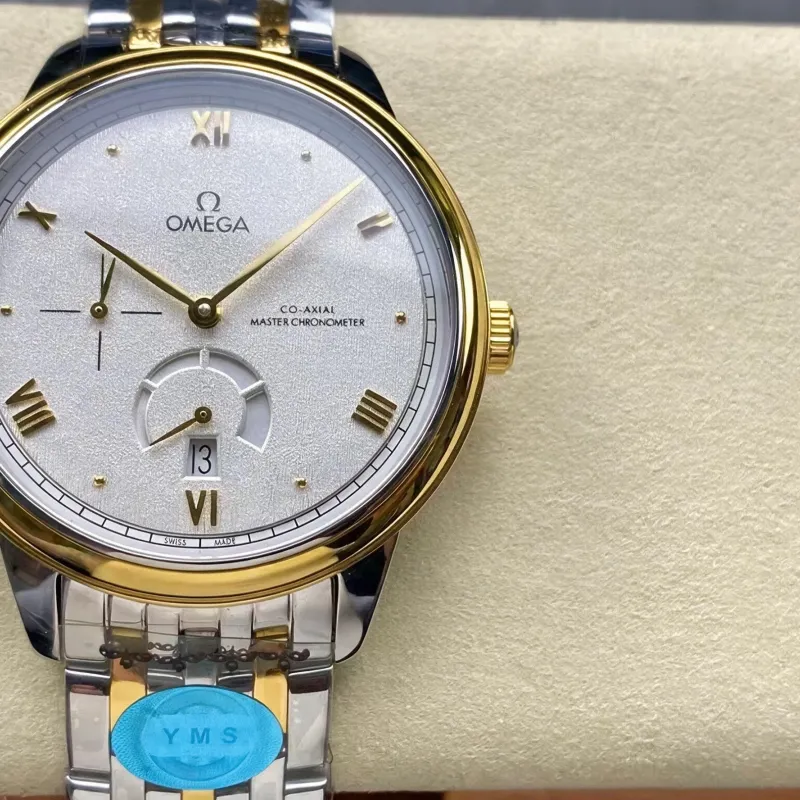 Omega De Ville 434.20.41.21.02.001 Replica - Cadran Argent Acier Inoxydable