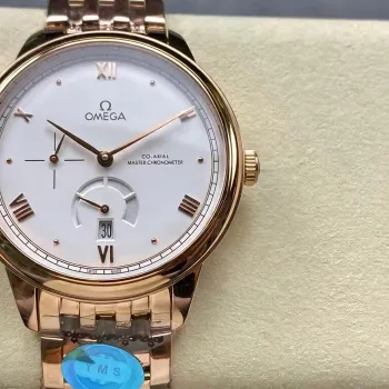 Omega De Ville 434.53.41.21.02.001 Replica - Cadran Argent Bicolore