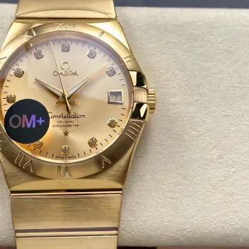 Omega Constellation 123.50.38.21.58.001 Replica - Cadran Champagne Bicolore