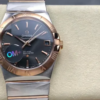 Omega Constellation 123.20.38.21.06.002 Replica - Cadran Gris Acier Inoxydable