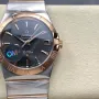 Omega Constellation 123.20.38.21.06.002 Replica - Cadran Gris Acier Inoxydable