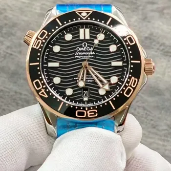 Omega Seamaster Diver 300M 210.20.42.20.01.001 Replica - Cadran Noir Bicolore