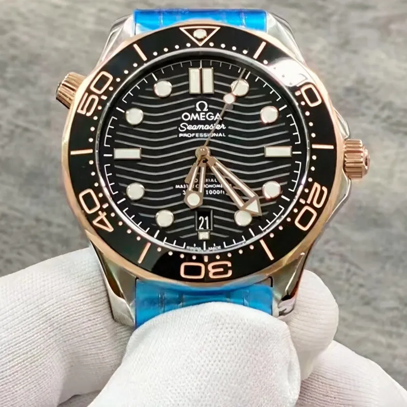 Omega Seamaster Diver 300M 210.20.42.20.01.001 Replica - Cadran Noir Bicolore