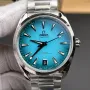 Omega Seamaster 220.10.41.21.03.006 Replica - Cadran Bleu Acier Inoxydable