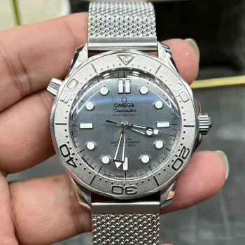 Omega Seamaster 210.30.42.20.06.002 Replica - Cadran Gris Lunette Cannelee