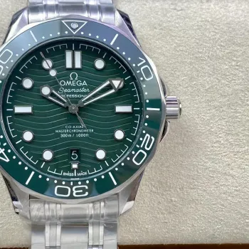 Omega Seamaster Diver 300M 210.30.42.20.10.001 Replica - Cadran Vert Acier Inoxydable