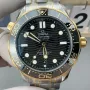 Omega Seamaster 210.20.42.20.01.002 Replica - Cadran Noir Lunette Cannelee