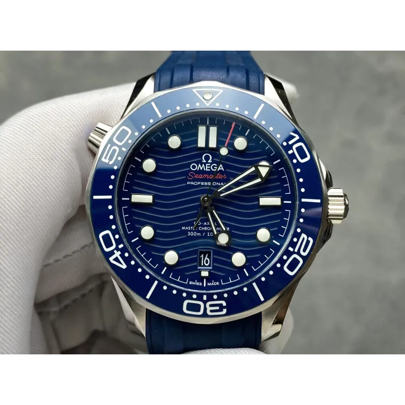 Omega Seamaster 210.32.42.20.03.001 Replica - Cadran Bleu Acier Inoxydable