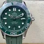 Omega Seamaster Diver 300M 210.32.42.20.10.001 Replica - Cadran Vert Acier Inoxydable