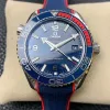 Omega Seamaster Planet Ocean PyeongChang 2018 522.32.44.21.03.001 Replica - Cadran Bleu
