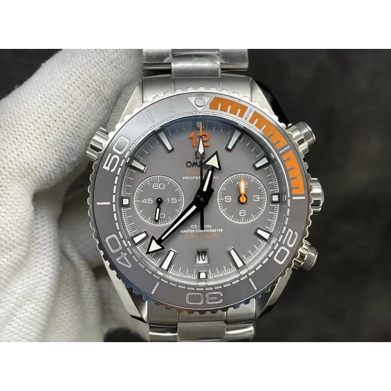Omega Seamaster Planet Ocean 600M Chronograph 215.90.46.51.99.001 Replica - Cadran Gris