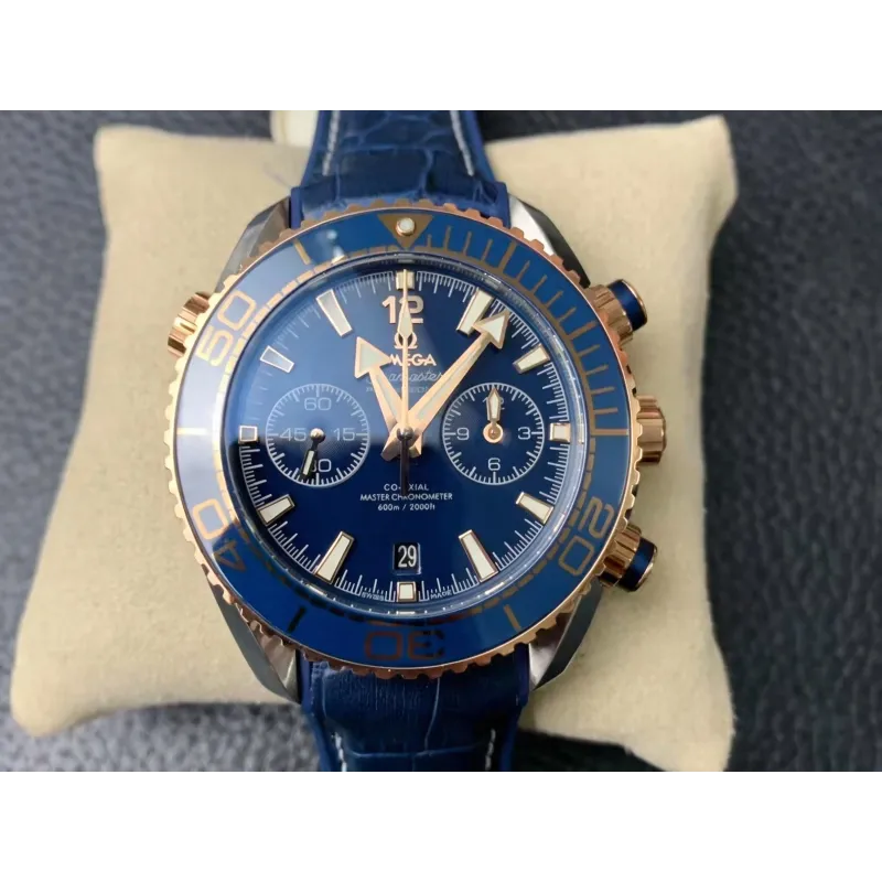 Omega Seamaster Planet Ocean 600M Chronograph 215.23.46.51.03.001 Replica - Cadran Bleu