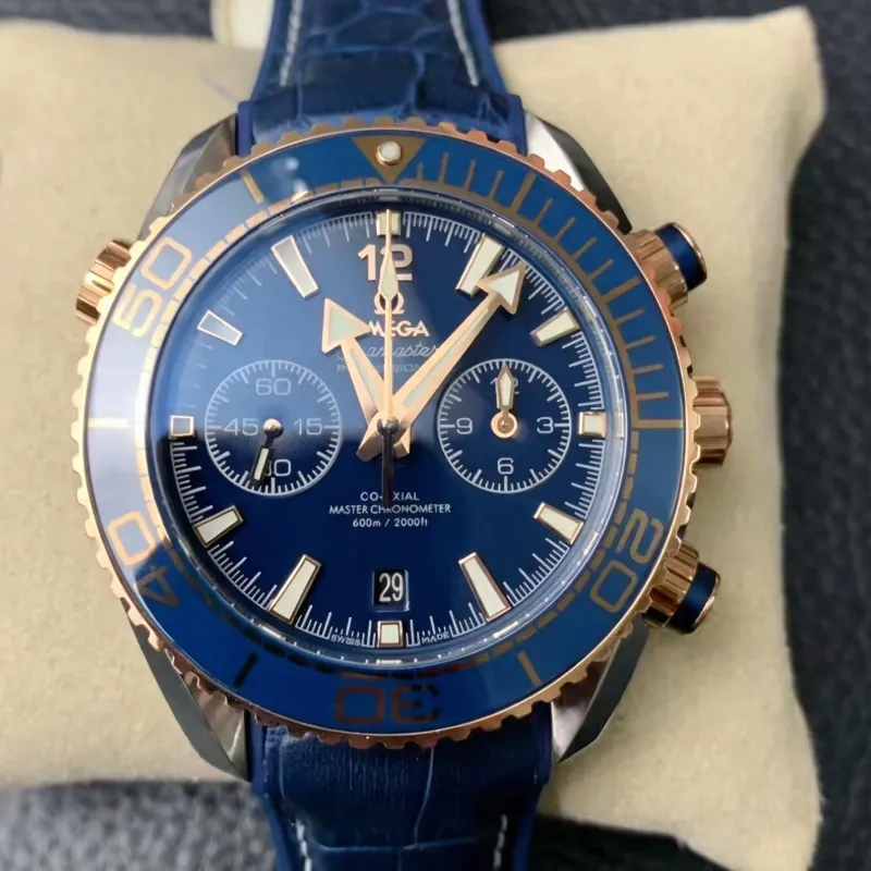 Omega Seamaster Planet Ocean 600M Chronograph 215.23.46.51.03.001 Replica - Cadran Bleu