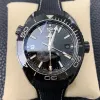 Omega Seamaster Planet Ocean 600M GMT Deep Black 215.92.46.22.01.001 Replica - Cadran Noir