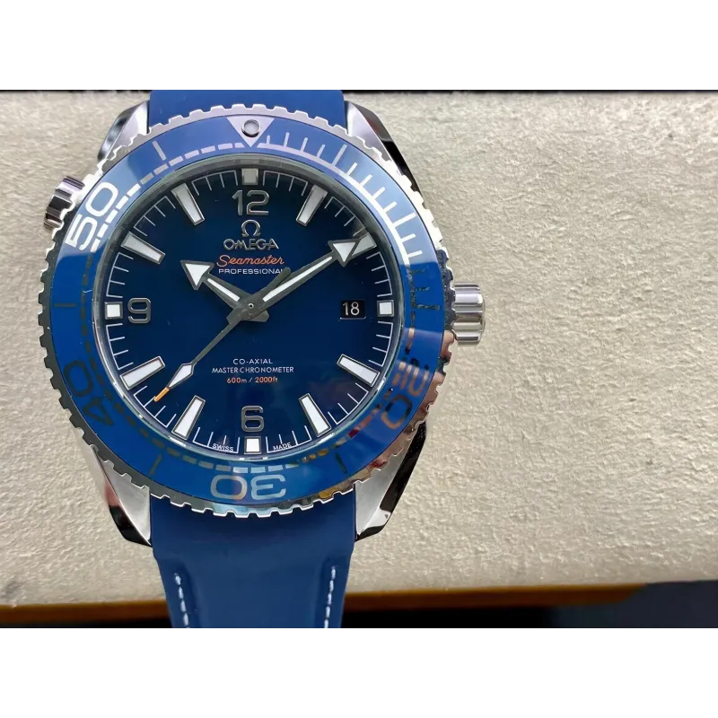 Omega Seamaster Planet Ocean 600M 215.30.44.21.03.001 Replica - Cadran Bleu