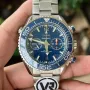 Omega Seamaster 215.30.46.51.03.001 Replica - Cadran Bleu Lunette Cannelee