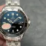 Omega Seamaster 212.30.41.20.01.003 Replica - Cadran Noir Lunette Cannelee