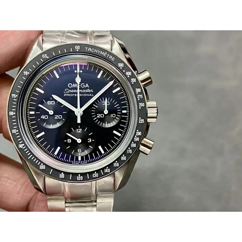Omega Speedmaster Moonwatch Professional 310.30.42.50.01.001 Replica - Cadran Noir Acier Inoxydable