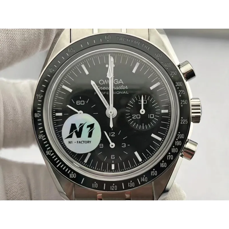 Omega Speedmaster Moonwatch Professional 310.30.42.50.01.001 Replica - Cadran Noir Acier Inoxydable