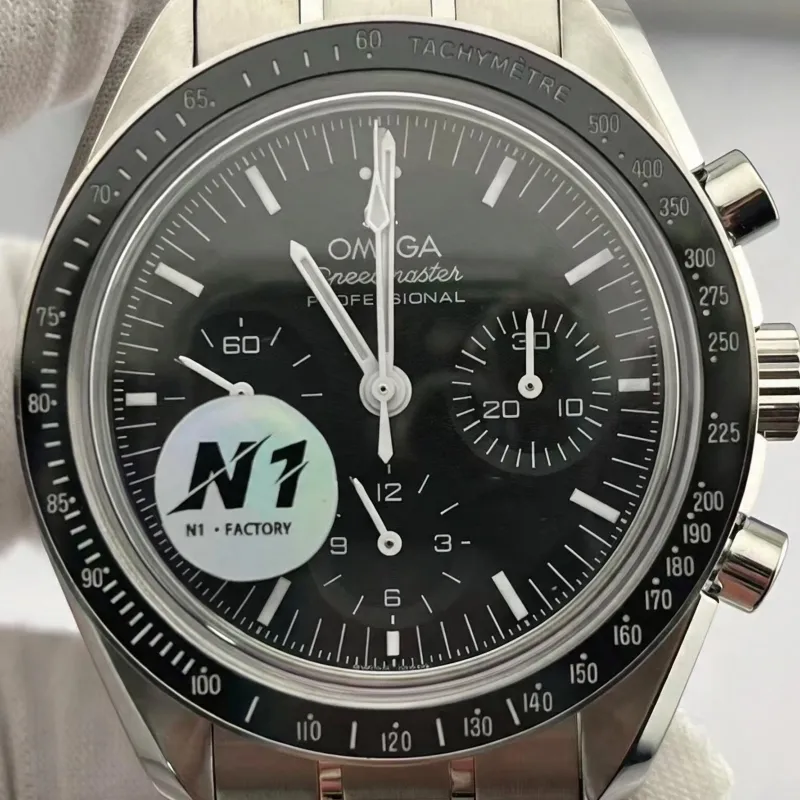 Omega Speedmaster Moonwatch Professional 310.30.42.50.01.001 Replica - Cadran Noir Acier Inoxydable