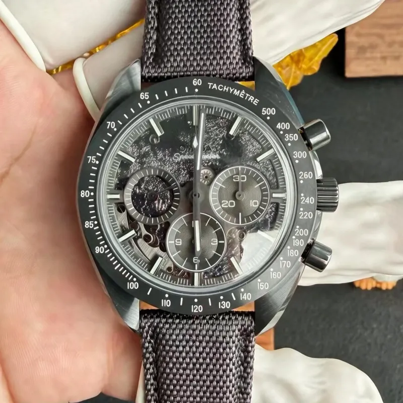 Omega Speedmaster Grey Side of the Moon 310.92.44.50.06.001 Replica - Lunette Tachymetre