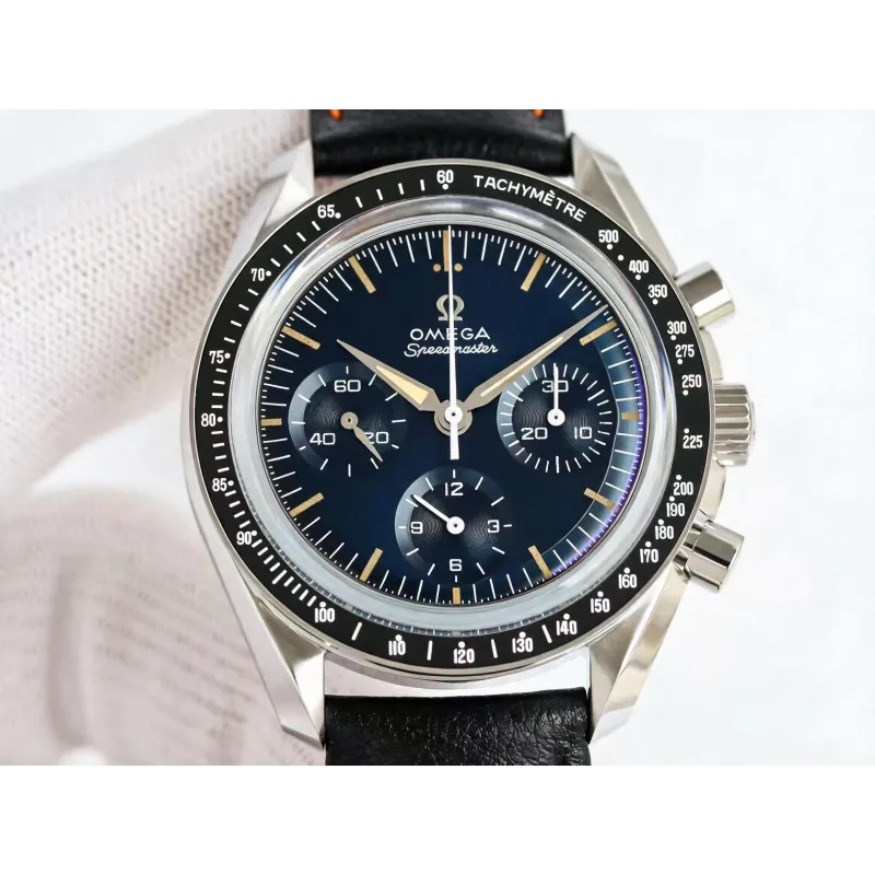 Omega Speedmaster 310.32.40.50.06.001 Replica - Cadran Bleu Acier Inoxydable