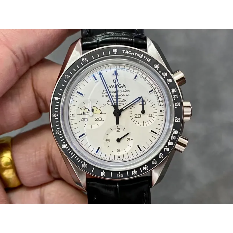Omega Speedmaster Moonwatch Silver Snoopy 311.32.42.30.04.003 Replica - Cadran Blanc