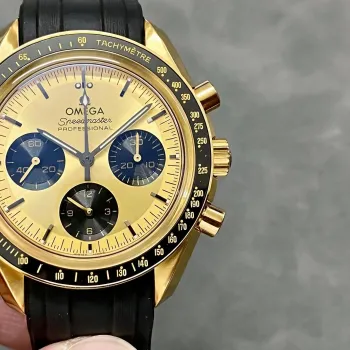Omega Speedmaster 310.62.42.50.99.001 Replica - Cadran Or Lunette Tachymetre