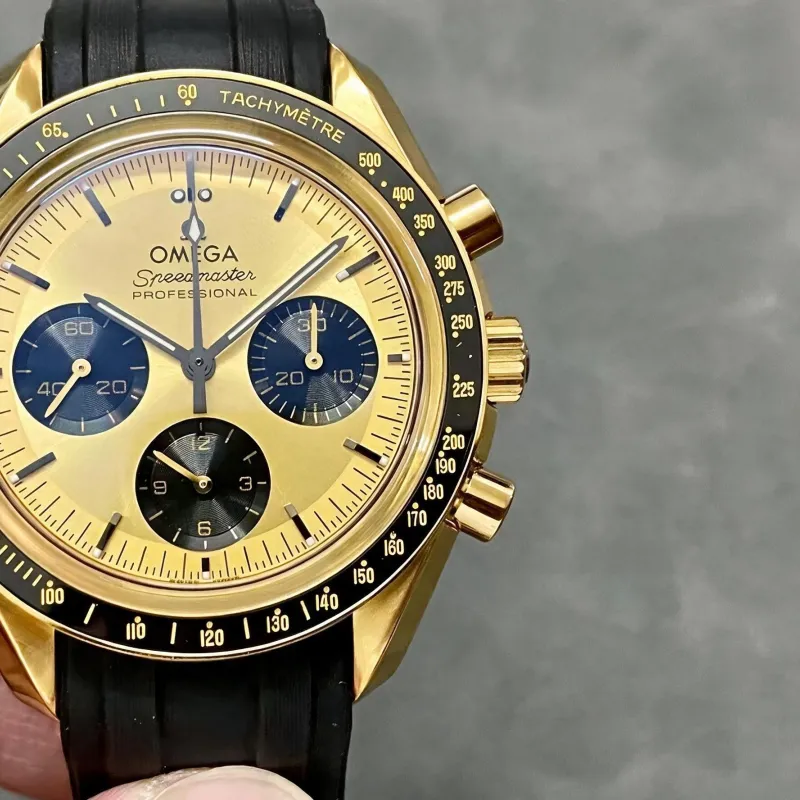 Omega Speedmaster 310.62.42.50.99.001 Replica - Cadran Or Lunette Tachymetre