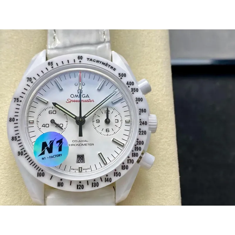 Omega Speedmaster 311.93.44.51.04.002 Replica - Cadran Blanc Lunette Tachymetre