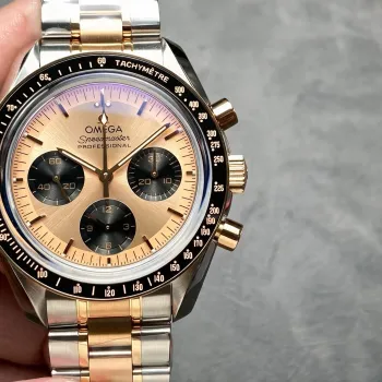 Omega Speedmaster 310.20.42.50.99.001 Replica - Cadran Rose Acier Inoxydable