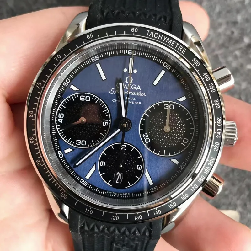 Omega Speedmaster Racing Chronometer 326.32.40.50.03.001 Replica - Cadran Bleu
