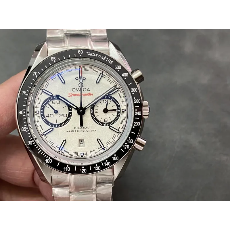 Omega Speedmaster Racing 310.30.42.50.02.001 Replica - Cadran Blanc Acier Inoxydable