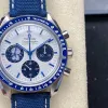 Omega Speedmaster Snoopy 310.32.42.50.02.001 Replica - Cadran Argent Acier Inoxydable