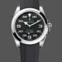 Rolex Air-King 126900 Replica - Cadran Noir Bracelet Caoutchouc