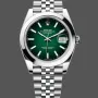 Rolex Datejust 126300 Wimbledon 126300 Replica - Cadran Vert Bracelet Jubilee