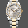 Rolex Datejust Femme 126283RBR Replica - Cadran Argent Acier Inoxydable
