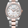 Rolex Datejust Femme 126281RBR Replica - Cadran Nacre Acier Inoxydable