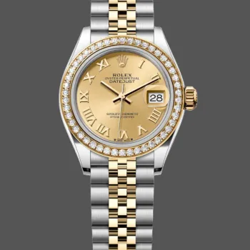 Rolex Datejust Femme 279383RBR Replica - Cadran Champagne Lunette Diamants