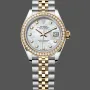 Rolex Datejust Femme 279383RBR Replica - Cadran Nacre Lunette Diamants