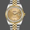 Rolex Datejust Unisexe 116233 0147 Replica - Cadran Champagne Lunette Cannelee