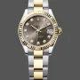 Rolex Datejust 31 Unisexe 278273 Replica - Cadran Gris Lunette Cannelee