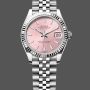 Rolex Datejust Femme 278274 Replica - Cadran Rose Lunette Cannelee